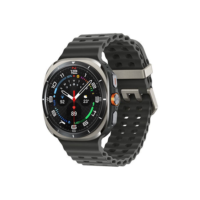 Watch Samsung Galaxy Watch Ultra L705 (2025) 47mm LTE Region East - Titanium Silver
