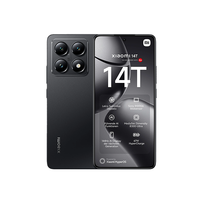 Xiaomi 14T 5G Dual Sim 12GB RAM 256GB - Black