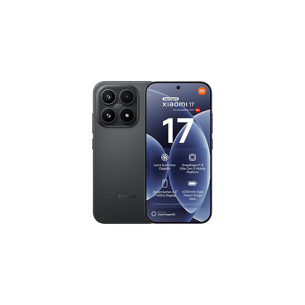 Xiaomi 17 5G Dual Sim 12GB RAM 512GB - Black