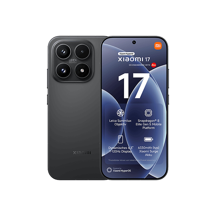 Xiaomi 17 5G Dual Sim 12GB RAM 512GB - Black