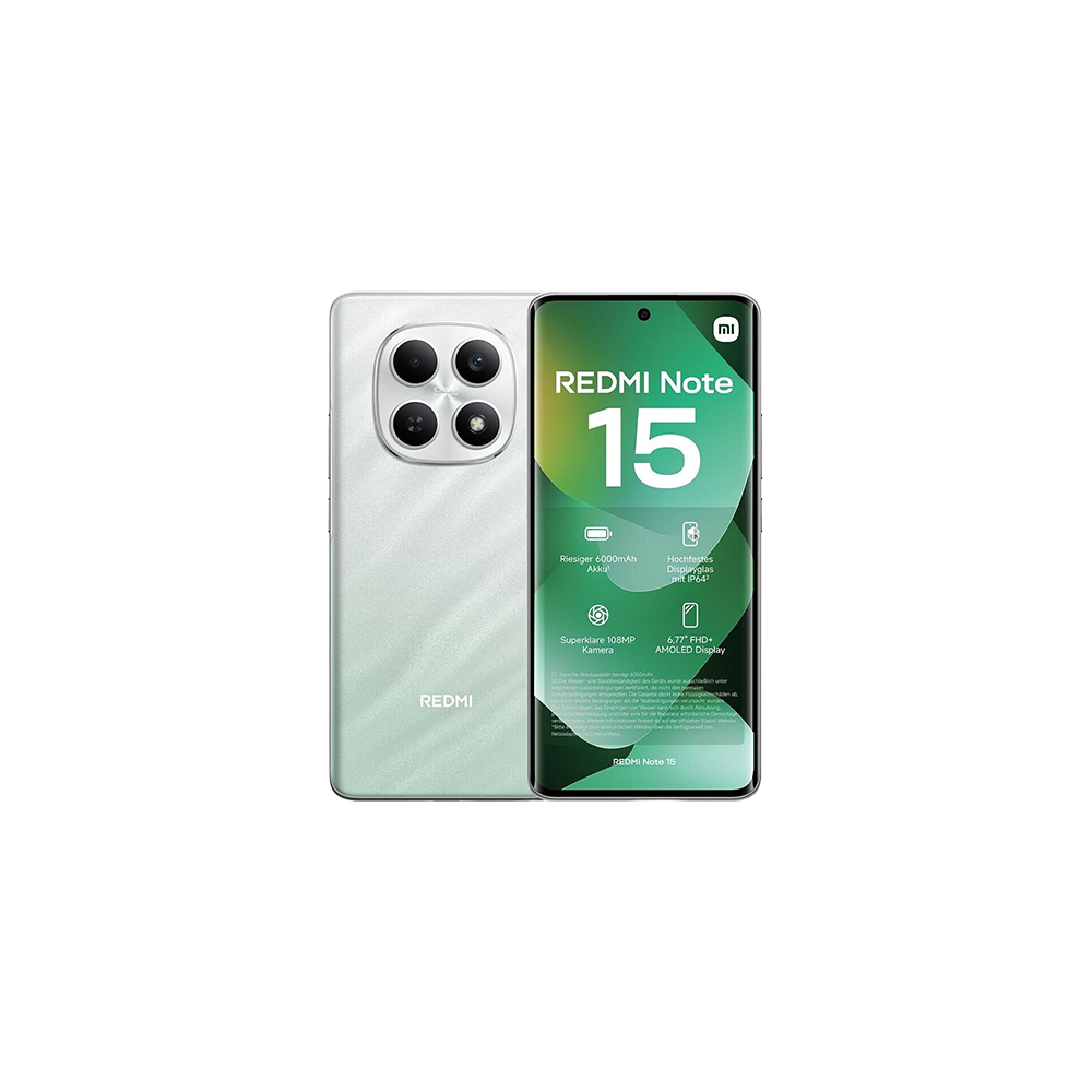 Xiaomi Redmi Note 15 4G Dual Sim 8GB RAM 256GB - Green
