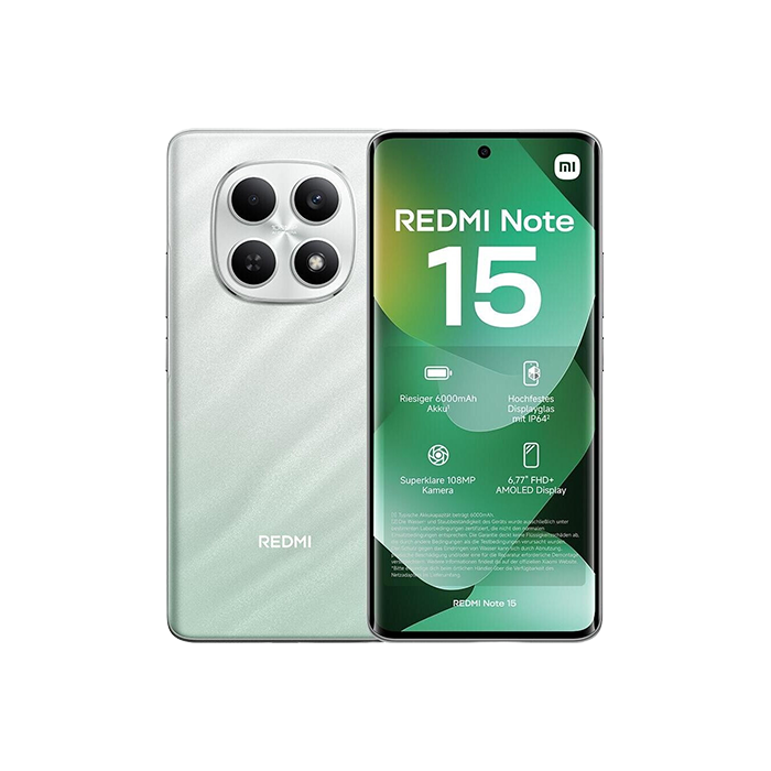 Xiaomi Redmi Note 15 4G Dual Sim 8GB RAM 256GB - Green
