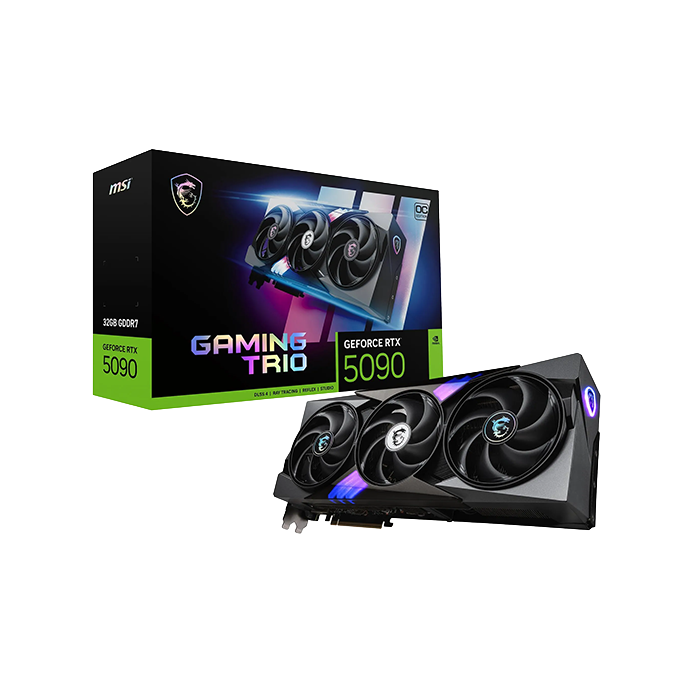 MSI GeForce RTX 5090 Gaming Trio OC - Black RGB