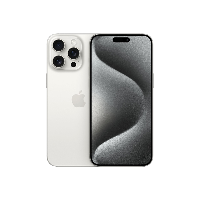 Apple iPhone 15 Pro Max 256GB - White Titanium
