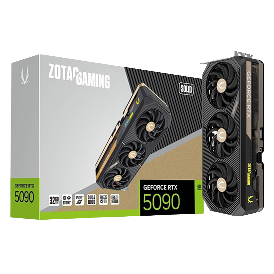 VGA ZOTAC GeForceÂ® RTX 5090 32GB Solid OC Gaming