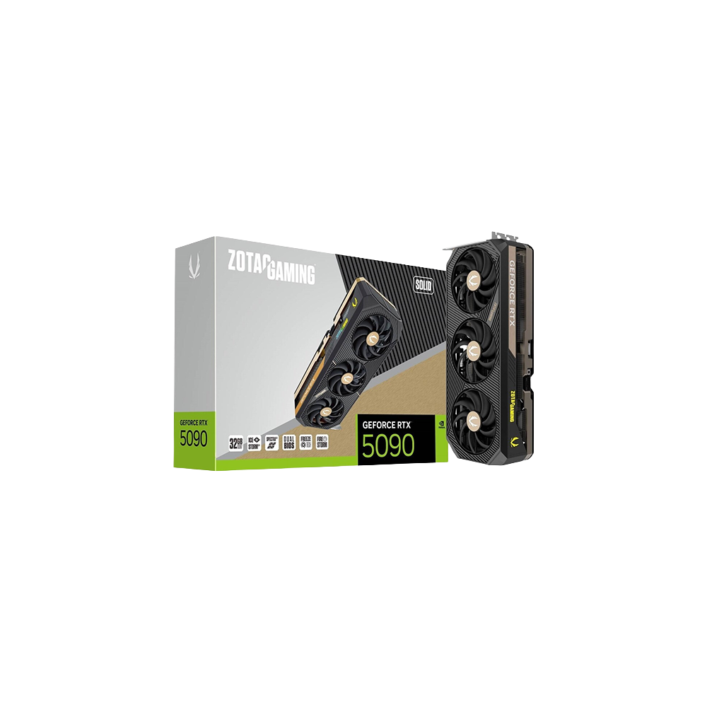 VGA ZOTAC GeForceÂ® RTX 5090 32GB Solid OC Gaming