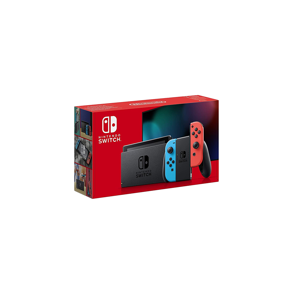 Nintendo Switch V2 Console Neon Red / Blue