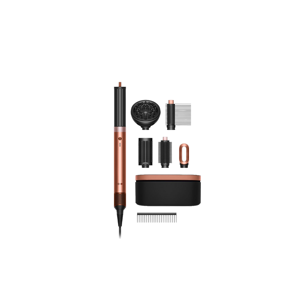 Dyson Airwrap Co-anda2x Multi-Styler and Dryer with Diffuser HS09 - Amber Silk (Gift Edition)