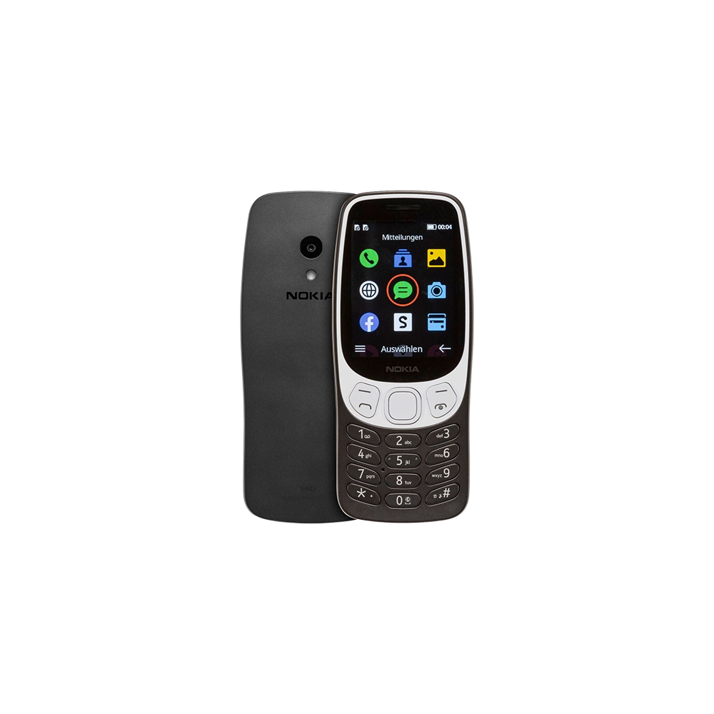 Nokia 3210 Dual Sim 4G - Black