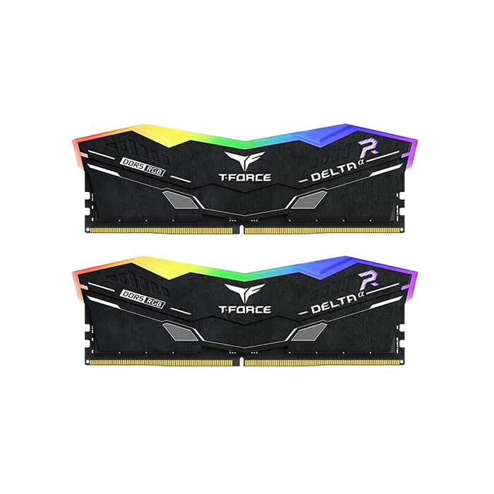 RAM TeamGroup T-Force Delta DIMM 32GB Dual-Kit DDR5-6000 CL30 - RGB Black