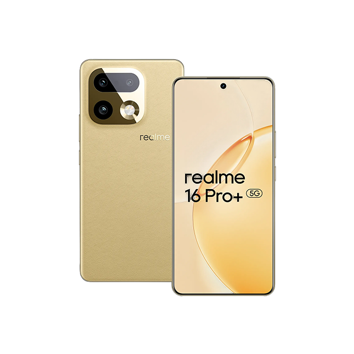 Realme 16 Pro+ 5G Dual Sim 12GB RAM 512GB - Master Gold